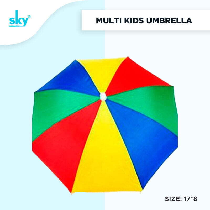 MULTI COLOR RAINBOW KIDS SKY UMBRELLA MANUFACTURERS INDIA