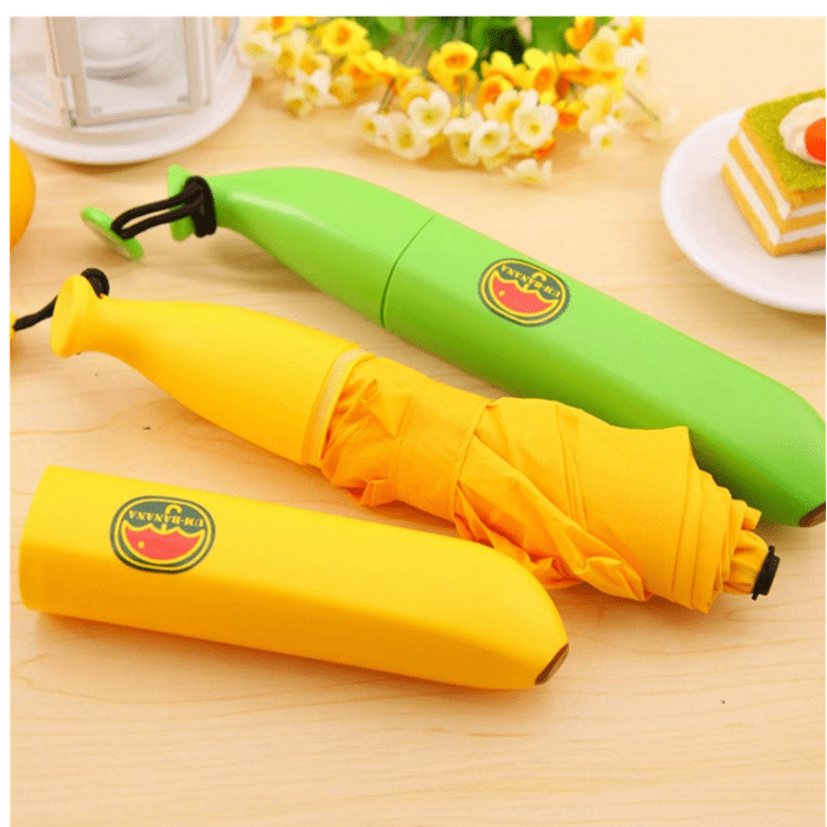 MINI BANANA UMBRELLAS