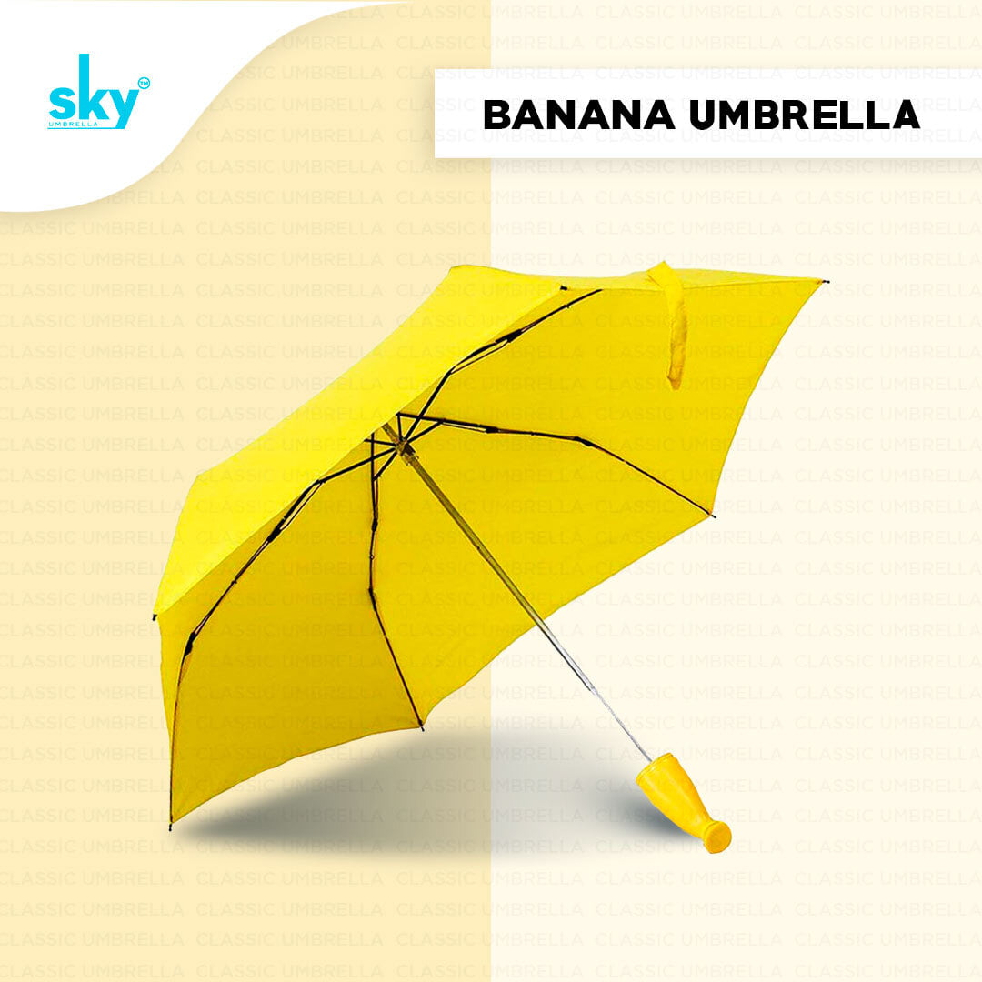 MINI BANANA UMBRELLAS