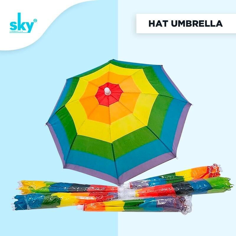 KIDS RAINBOW HAT UMBRELLA BY SKY UMBRELLA MANUFACTURERS INDIA