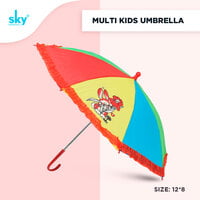 12inch Multi Kids Umbrella (6pcs Pack)
