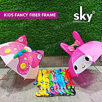 Fancy Fiber Frame 3D Design Kids Umbrella | (Pack of 12pcs) | INR 280/piece