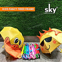 Fancy Fiber Frame 3D Design Kids Umbrella | (Pack of 12pcs) | INR 280/piece