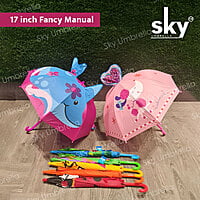 Fancy Design Print Kids Umbrella | (Pack of 6pcs) | INR 250/piece