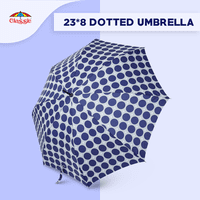 23*8 Dot Print Windproof Umbrella (6pcs Pack)