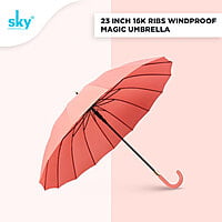 Magic 16k Windproof Umbrella | (Pack of 12pcs) | INR 390/piece