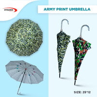 25*12 Army Print Umbrella (6pcs Pack)