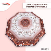 2fold Print Silver Dynamik Umbrella 2fold Print Silver Dynamik Umbrella