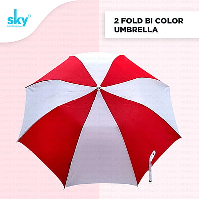 2fold Bi Color Umbrella | (Pack of 12pcs) | INR 115/piece