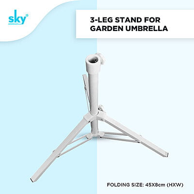 3-Leg Stand for Garden Umbrella (6pcs Pack)