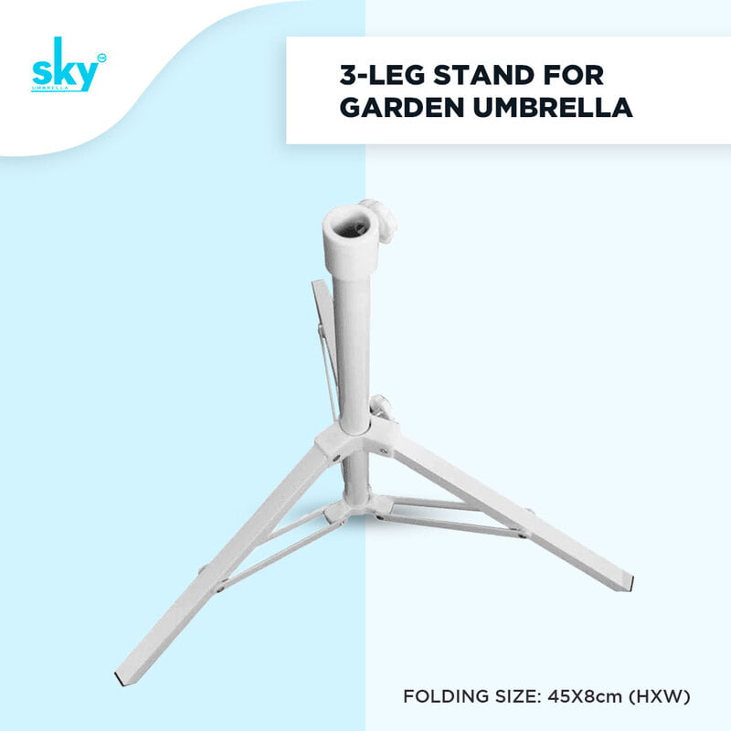 3-Leg Stand for Garden Umbrella (6pcs Pack)
