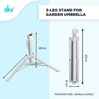 3-Leg Stand for Garden Umbrella (6pcs Pack) 3-Leg Stand for Garden Umbrella (6pcs Pack)
