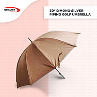 30inch Mono Silver Classic Golf Umbrella | (Pack of 6pcs) | INR 250/piece 30inch Mono Silver Classic Golf Umbrella | (Pack of 6pcs) | INR 250/piece