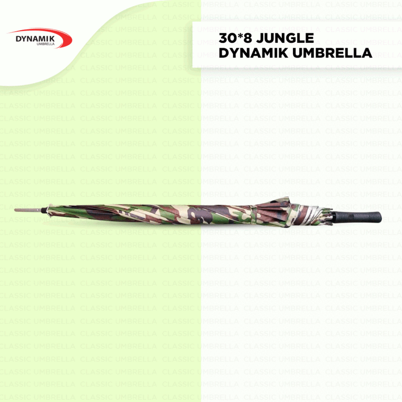 Army/ Jungle Print Classic Golf Umbrella Army/ Jungle Print Classic Golf Umbrella