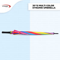 30inch Multi Color Classic Golf Umbrella | (Pack of 6pcs) 30inch Multi Color Classic Golf Umbrella | (Pack of 6pcs)