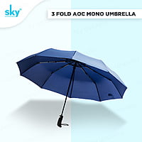 3FOLD AOC MONO SKY UMBRELLA  | (Pack of 12pcs) | INR 300/piece