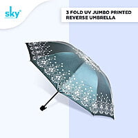 3Fold Inverted Jumbo Printed Umbrella | (Pack of 12pcs) | INR 250/piece