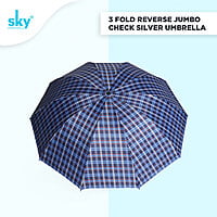 3Fold Jumbo Reverse Printed Umbrella | (Pack of 12pcs) | INR 250/piece