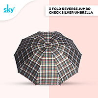 3Fold Jumbo Reverse Printed Umbrella | (Pack of 12pcs) | INR 250/piece