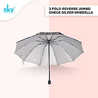 3Fold Jumbo Reverse Printed Umbrella | (Pack of 12pcs) | INR 250/piece