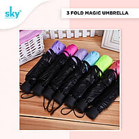 3Fold Magic Print Umbrella | (Pack of 6pcs) | INR 180/piece