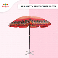 48inch Beach Printed Garden Umbrella