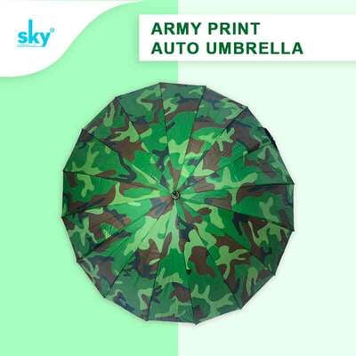 Army Print 16tar Automatic Umbrella