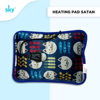 Electric Heating Pad Satan Print Electric Heating Pad Satan Print