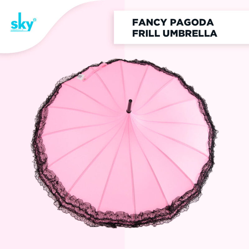 Fancy Pagoda Frill Umbrella Fancy Pagoda Frill Umbrella