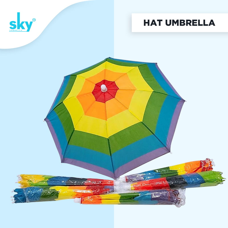Hat Umbrella for Kids | Pack of 12pcs | INR 42/piece |
