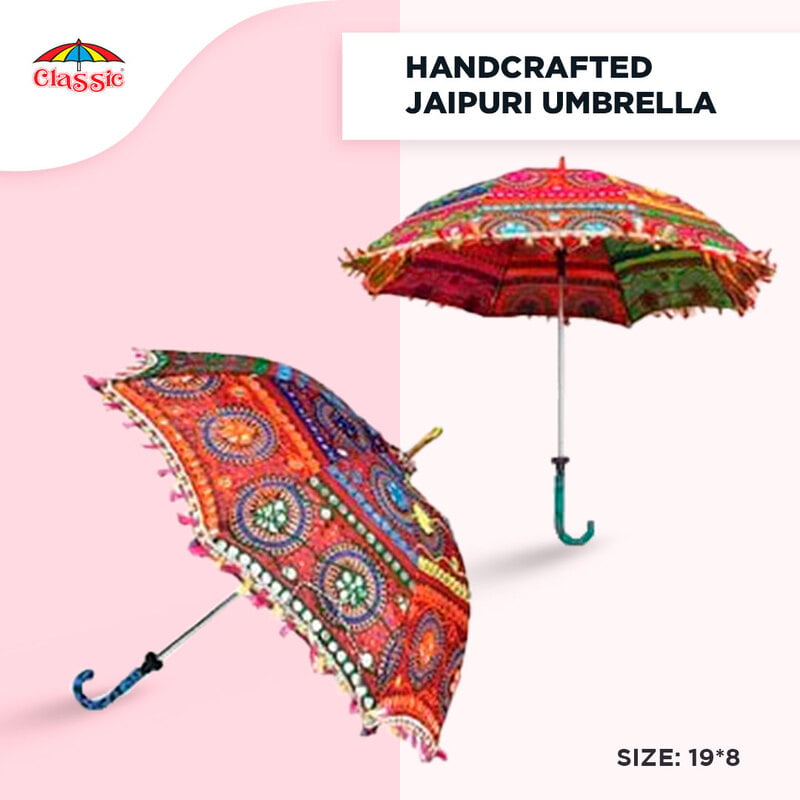 Handcrafted Jaipuri Umbrella Handcrafted Jaipuri Umbrella