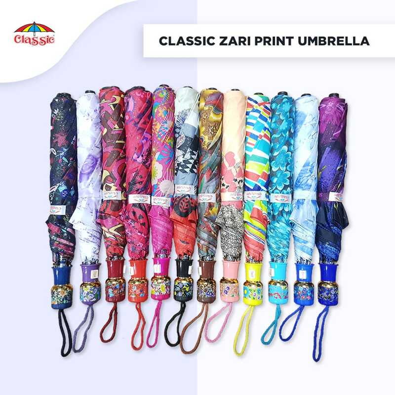 2Fold Jari Print  Classic Umbrella