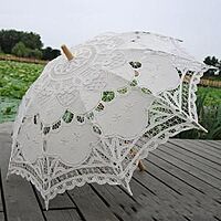 Vintage Lace Cotton Umbrella Vintage Lace Cotton Umbrella