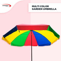 Multi Color Garden Outdoor Umbrella