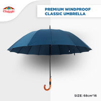 Premium Windproof Classic Umbrella (6pcs Pack)