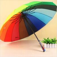 Rainbow Umbrella Automatic 16tar (Pack of 6pcs)