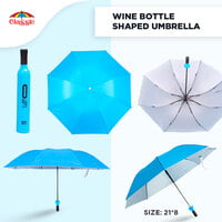 Wine Bottle Shaped Umbrella