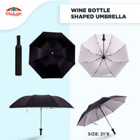 Wine Bottle Shaped Umbrella