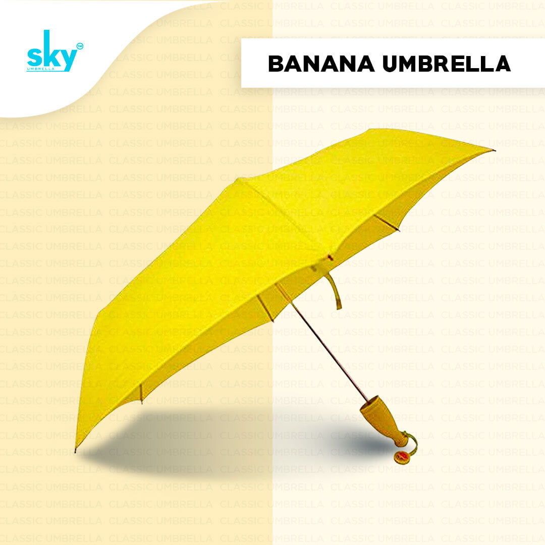 Banana shaped umbrella by Classic Umbrella