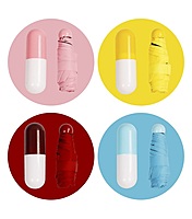 Capsule Umbrella - Pocket Size Umbrella | Pack of 6pcs