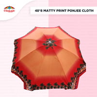 48inch Beach Printed Garden Umbrella