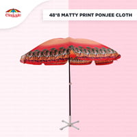 48inch Beach Printed Garden Umbrella