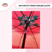 48inch Beach Printed Garden Umbrella