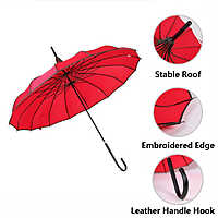 Fancy Pagoda Piping Umbrella Parasol Fancy Pagoda Piping Umbrella Parasol